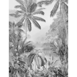 Komar Fototapete Lac Tropical Black & White B/L: ca. 200x270 cm