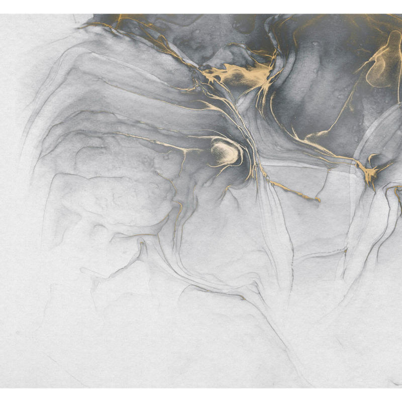 Komar Fototapete Ink Gold Fluid B/L: ca. 300x280 cm