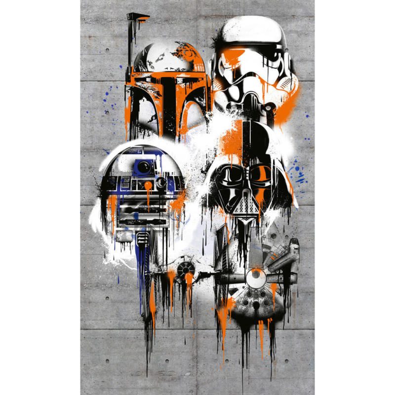 Komar Fototapete Star Wars Celebrate The Galaxy B/L: ca. 120x200 cm