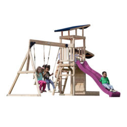 AXI Spielturm Malik braun B/H/L: ca. 345x270x336 cm