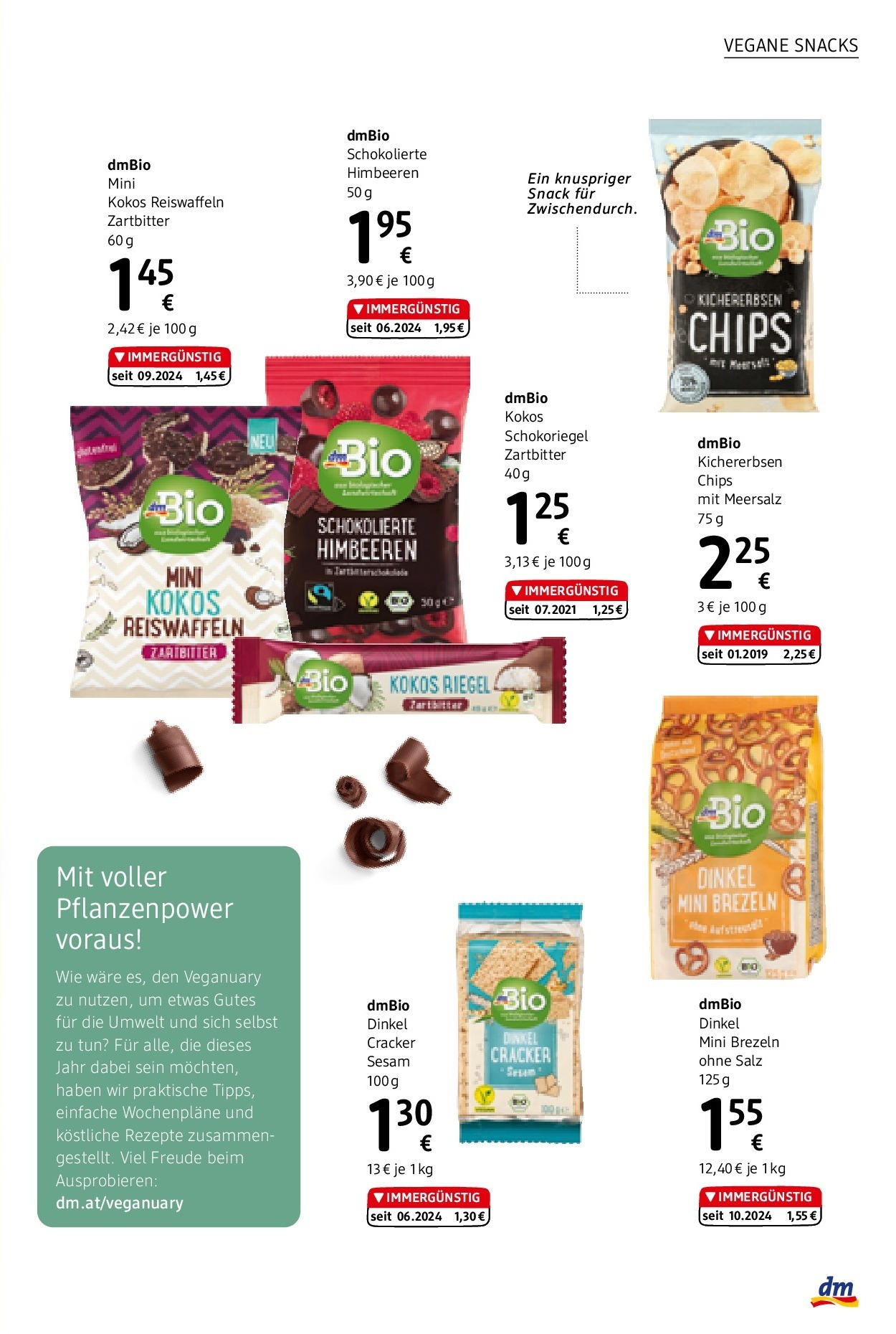 dm drogerie markt Journal Januar 2025 von 08.01.2025 - Aktuelle Angebote | Seite: 19 | Produkte: Chips, Salz