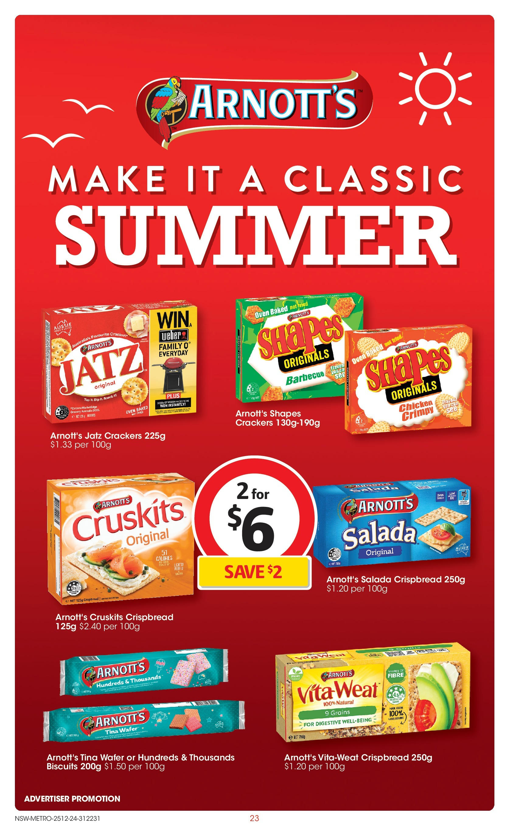 ﻿﻿Coles catalogue valid from 24/12/2024 > Online Australia | Page: 23 | Products: Chicken, Biscuits, Salad, Oven