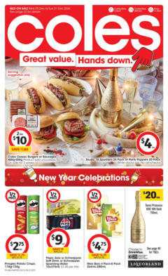 Preview of Coles Catalogue QLD - valid from 25.12.2024