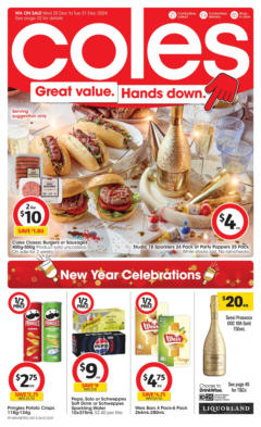 Preview of Coles Catalogue WA - valid from 25.12.2024