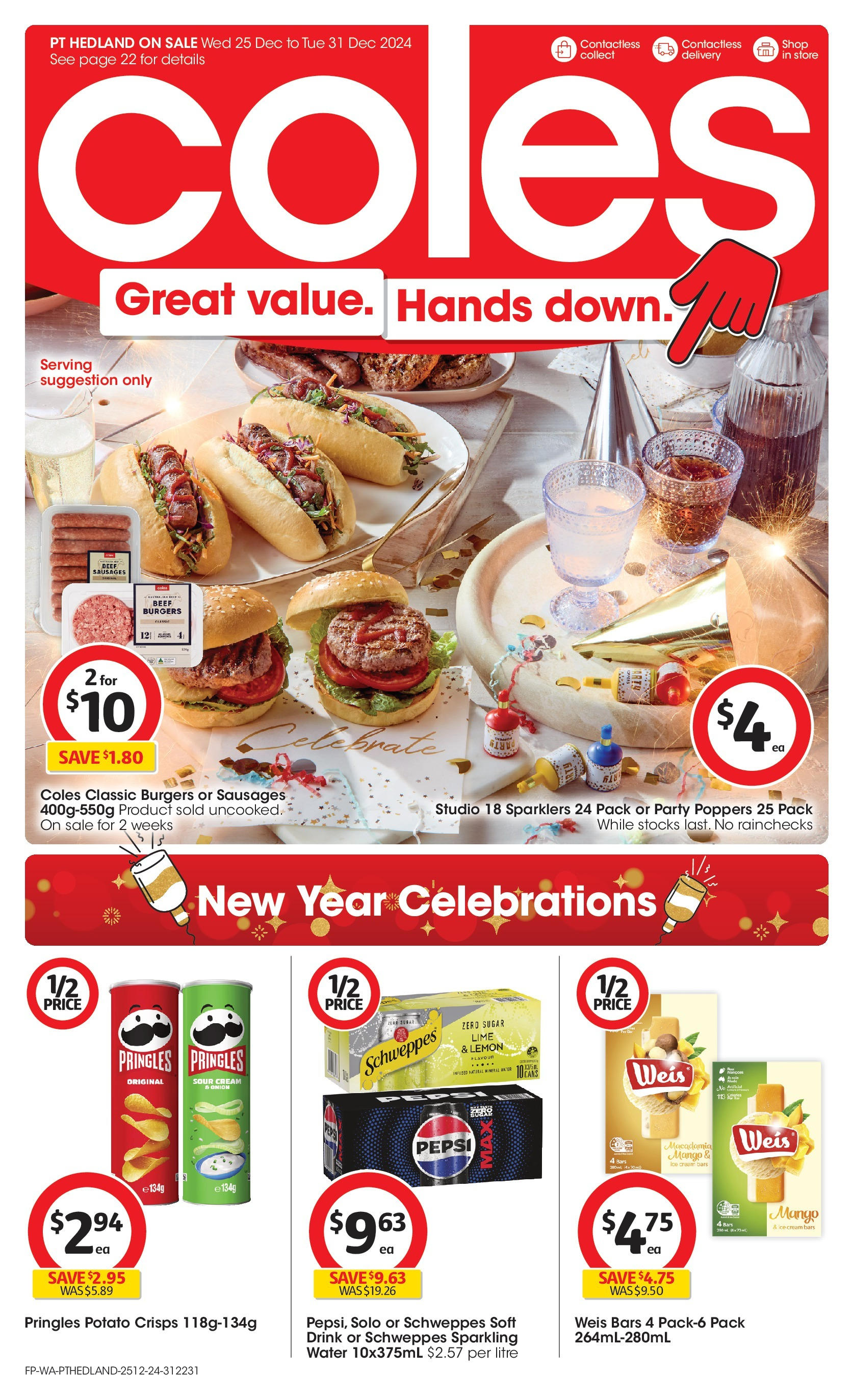 Coles catalogue valid from 25/12/2024 - page 1