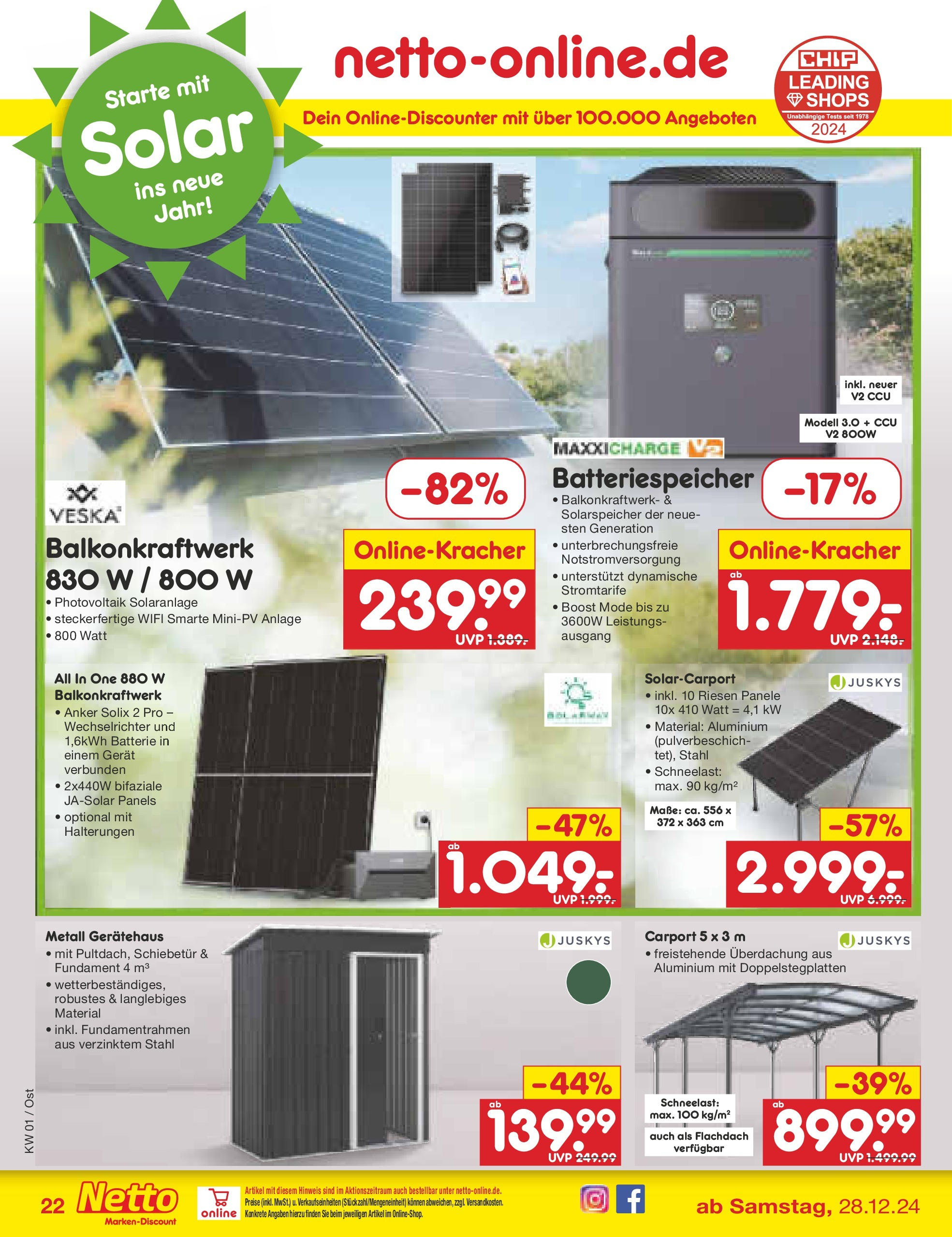 Netto Marken-Discount - Berlin, Corinthstraße 32 (ab 30.12.2024) » Angebote | Seite: 30 | Produkte: Batterie