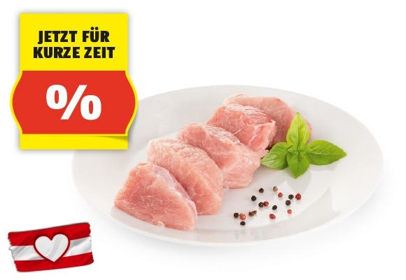 GENUSS 100% AUS ÖSTERREICH Schweine Medaillons, 500 g