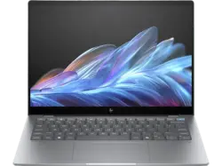 HP OmniBook X 14-fe0901ng Copilot+ PC 14 Zoll, Qualcomm Snapdragon® Elite X1E-78-100 , 32 GB RAM, 1000 SSD, Windows 11 Home (64 Bit), Adreno™ Onboard Graphics, Meteor Silver