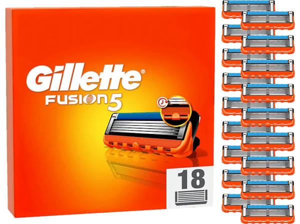 Gillette Fusion5 Systemklingen 18er; Rasierklinge