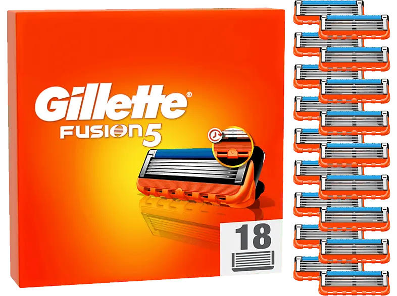 GillETTE Fusion5 Systemklingen 18er; Rasierklinge