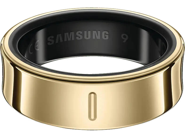 Samsung Q509 Galaxy Smart Ring Größe 9, 18.9 mm, Titanium, Gold