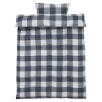 JYSK JYSK Lenjerie pat flanel SCOTTI 140x200 gri/alb