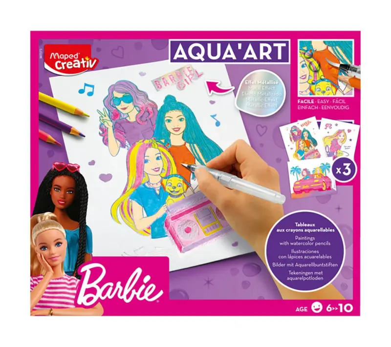 MAPED BARBIE Комплект за рисуване