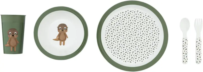 Kuniboo Детски сервиз за хранене 5 части