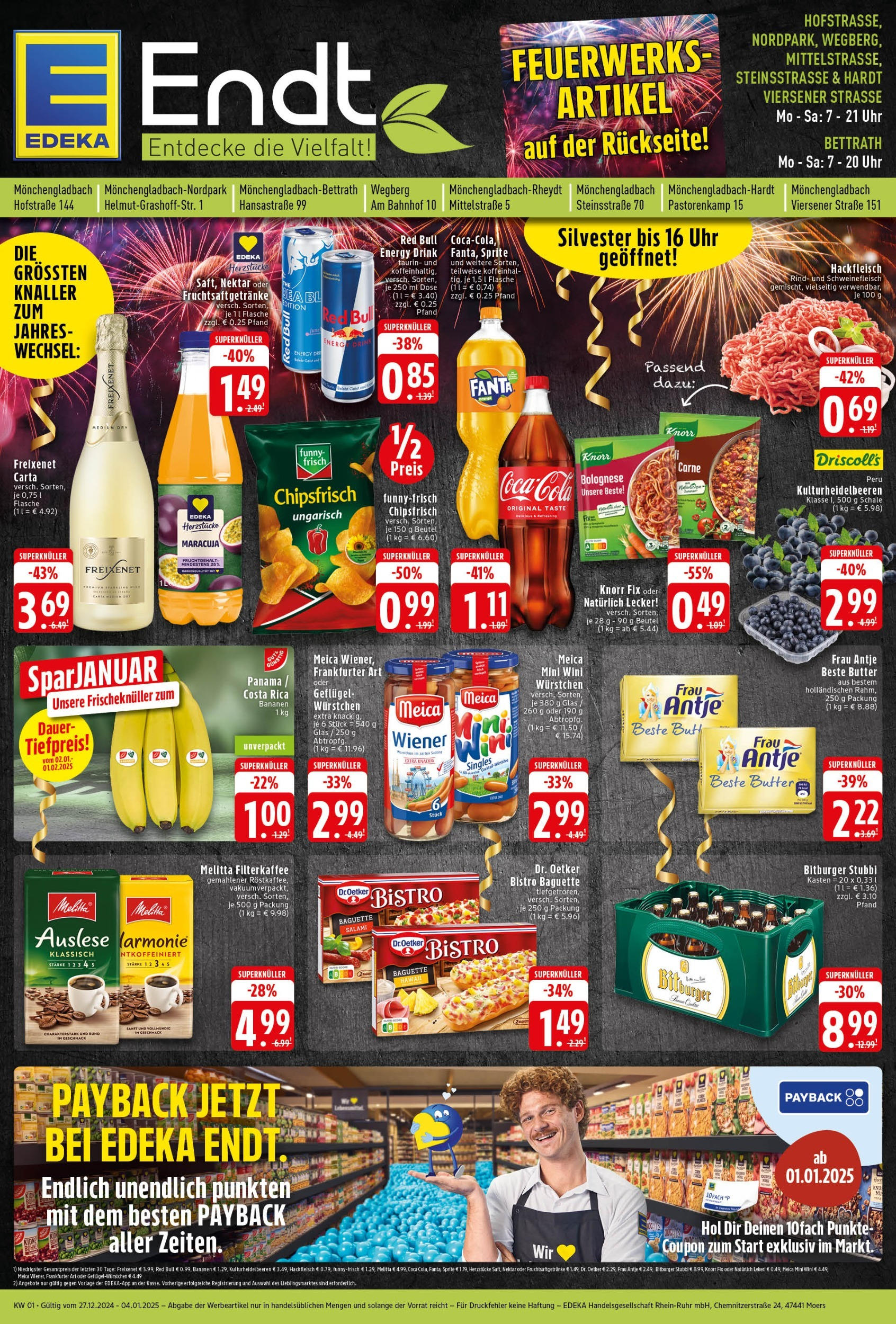 EDEKA Prospekt ab 30.12.2024 - E center: Wochenangebote Online