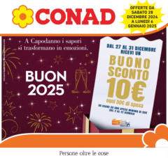 Anteprima del volantino Conad - Volantino Milano valido a partire dal 27.12.2024