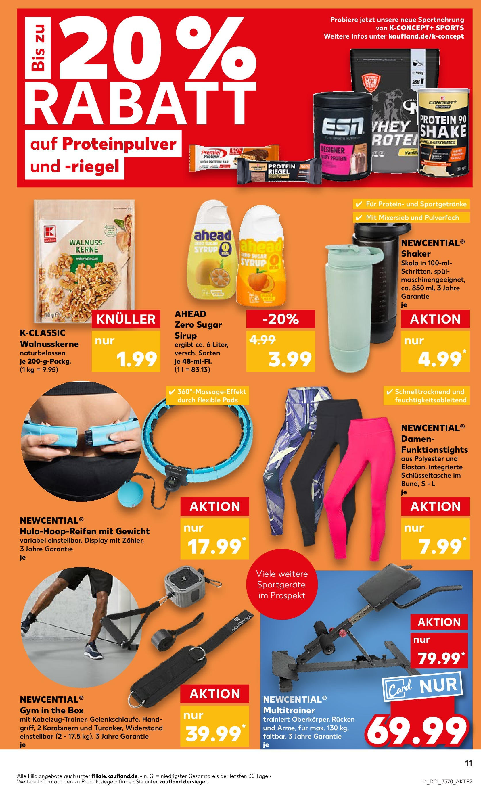 Kaufland - Berlin-Reinickendorf, Ollenhauerstraße 122 (ab 02.01.2025) » Angebote Online zum Blättern | Seite: 11 | Produkte: Gewicht, Box, Sirup