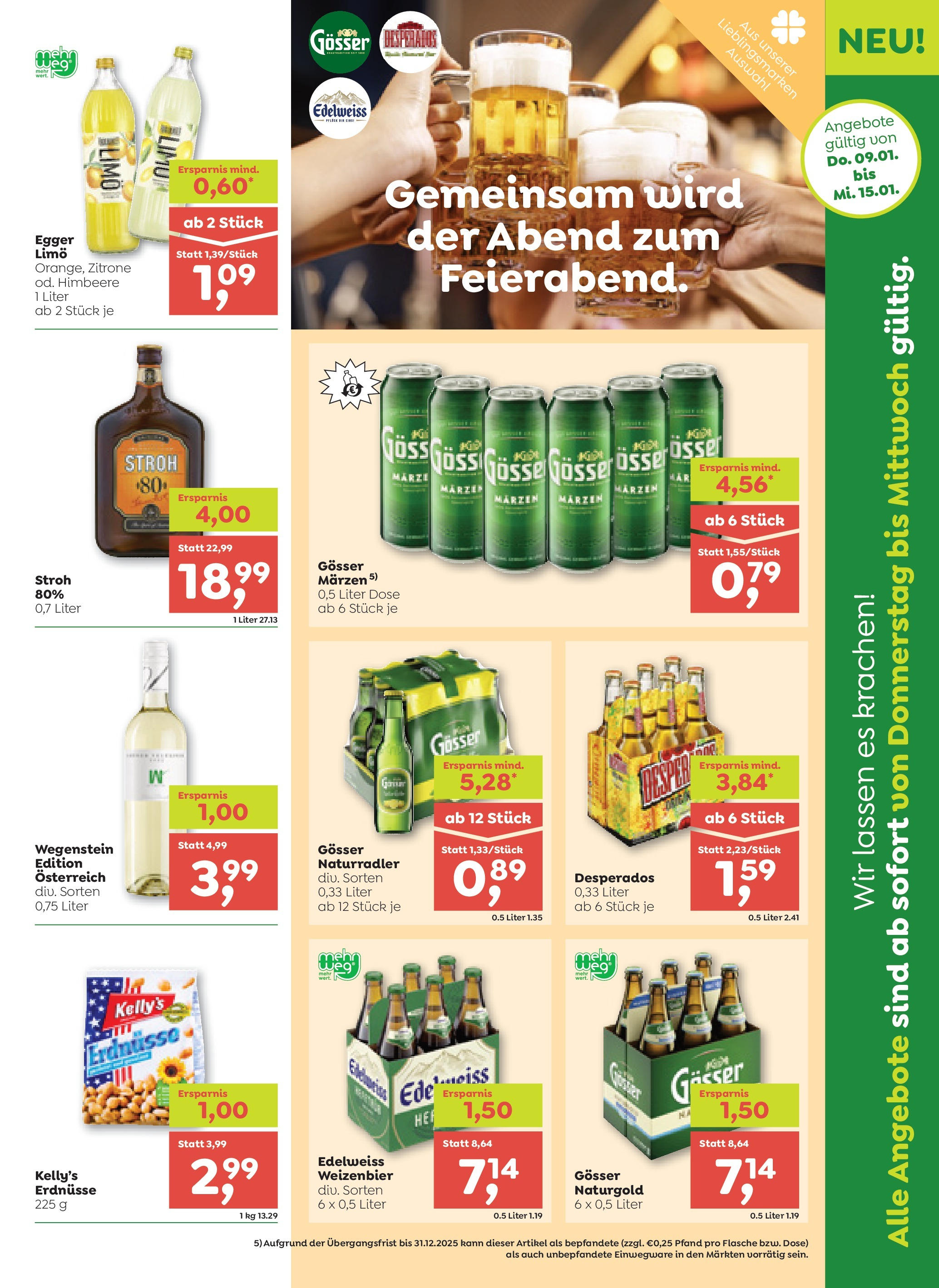 ADEG Angebote von 09.01.2025 - Aktuelle Angebote | Seite: 13 | Produkte: Zitrone, Himbeere