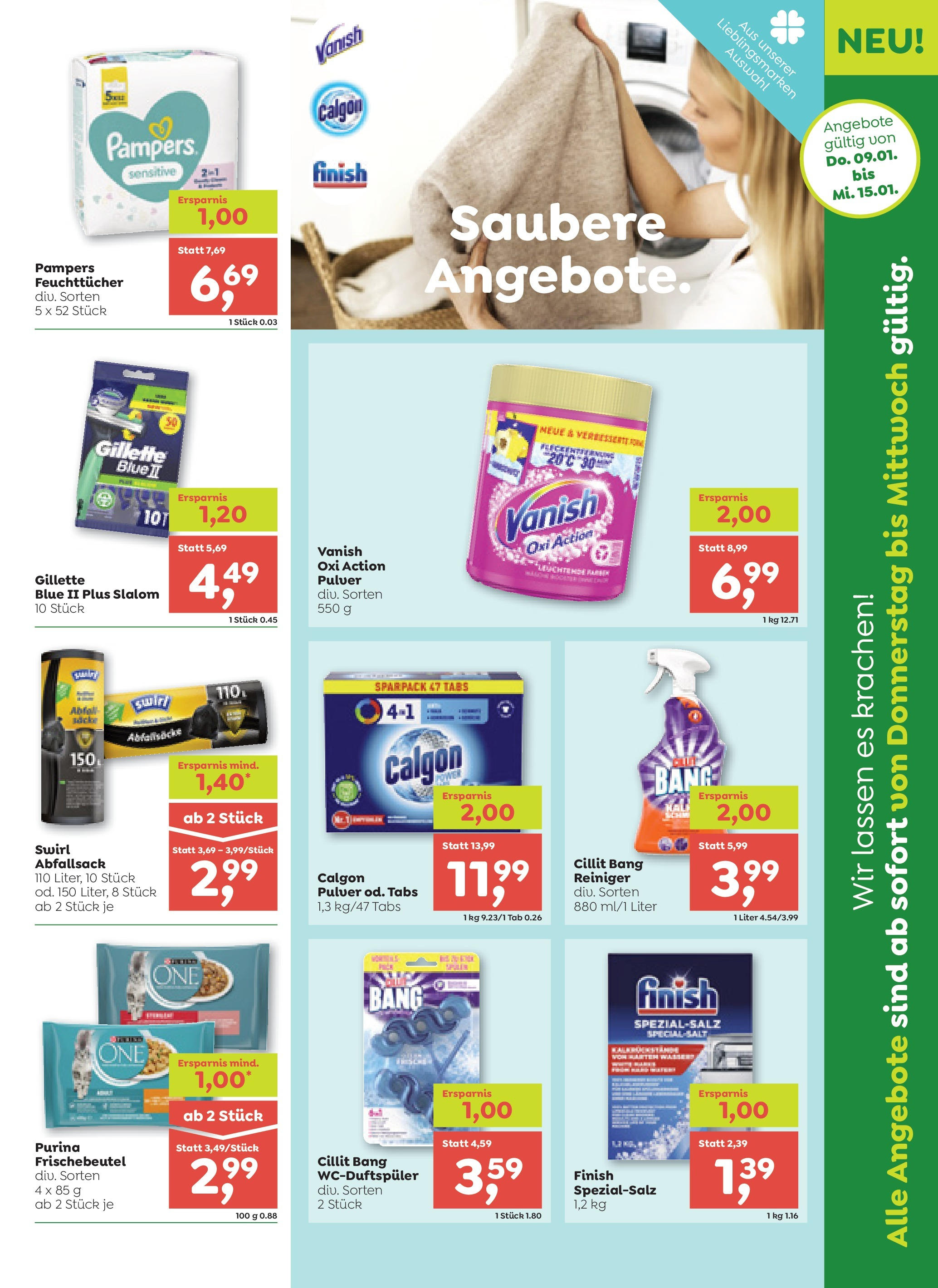 ADEG Angebote von 09.01.2025 - Aktuelle Angebote | Seite: 15 | Produkte: Pampers