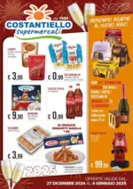Costantiello supermercati Brindiamo insieme an nuovo anno - al 04.01.2025