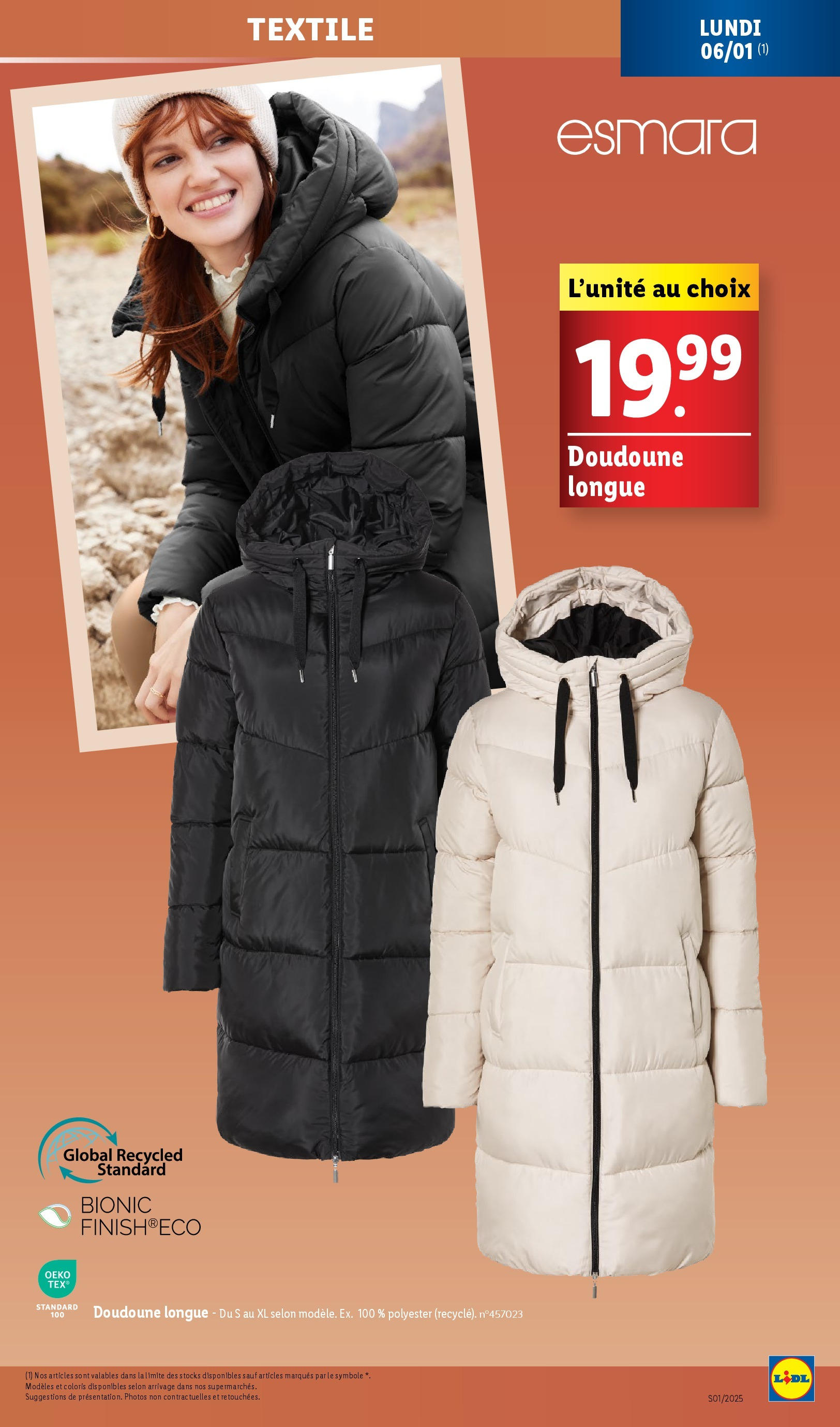 Catalogue LIDL du 01/01/2025 | Promo prospectus en ligne | Page: 69 | Produits: Doudoune