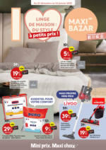 Maxi Bazar LINGE DE MAISON : DU STYLE à petits prix ! - au 26.01.2025