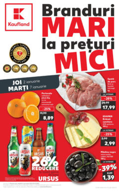 Catalog Kaufland - Sibiu – previzualizare al pliantului de la Kaufland valabil de la 02.01.2025