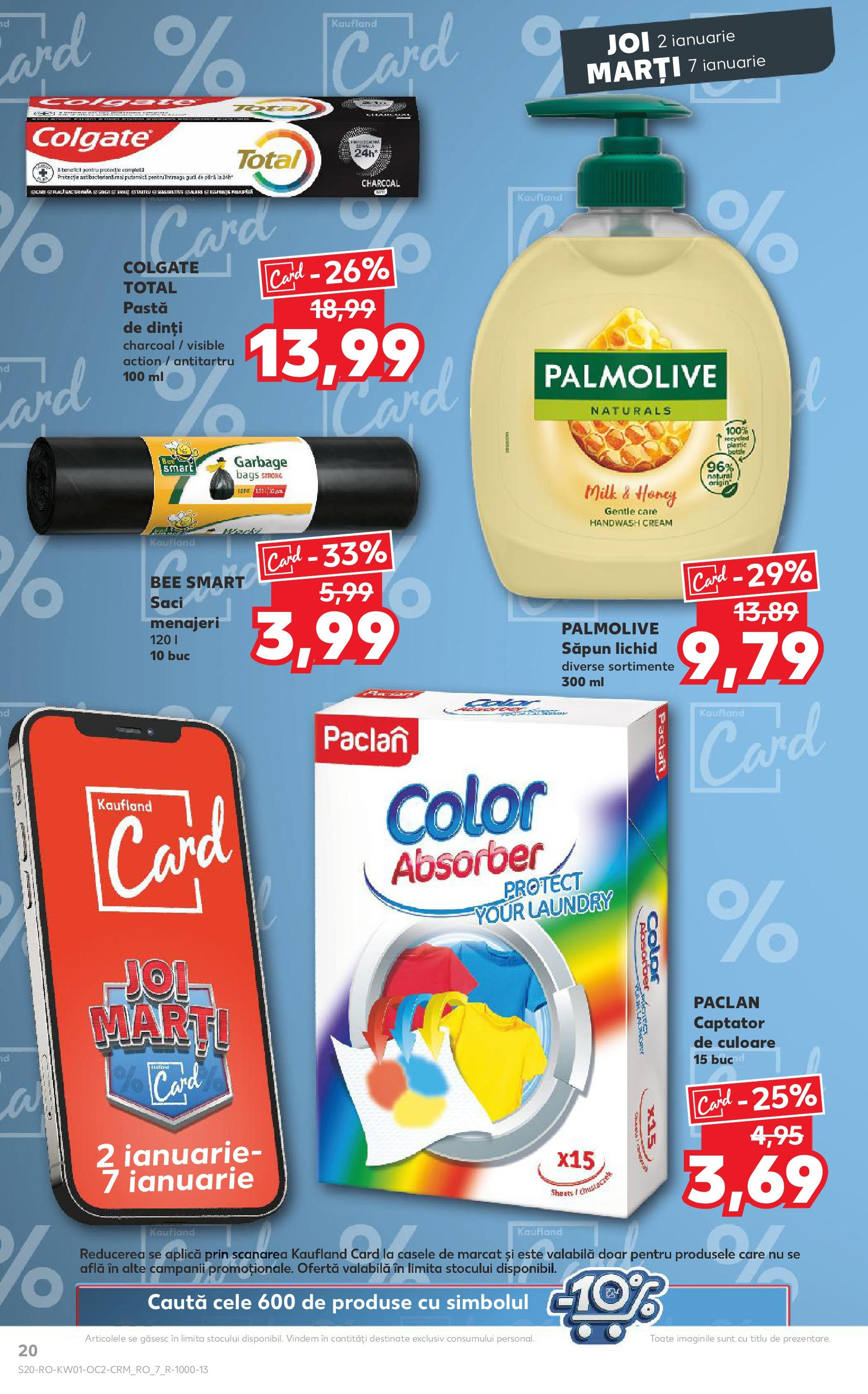 Catalog Kaufland - Bucureşti 02.01.2025 - Revista si Oferta | Pagină: 20 | Produse: Pară, Săpun, Săpun lichid