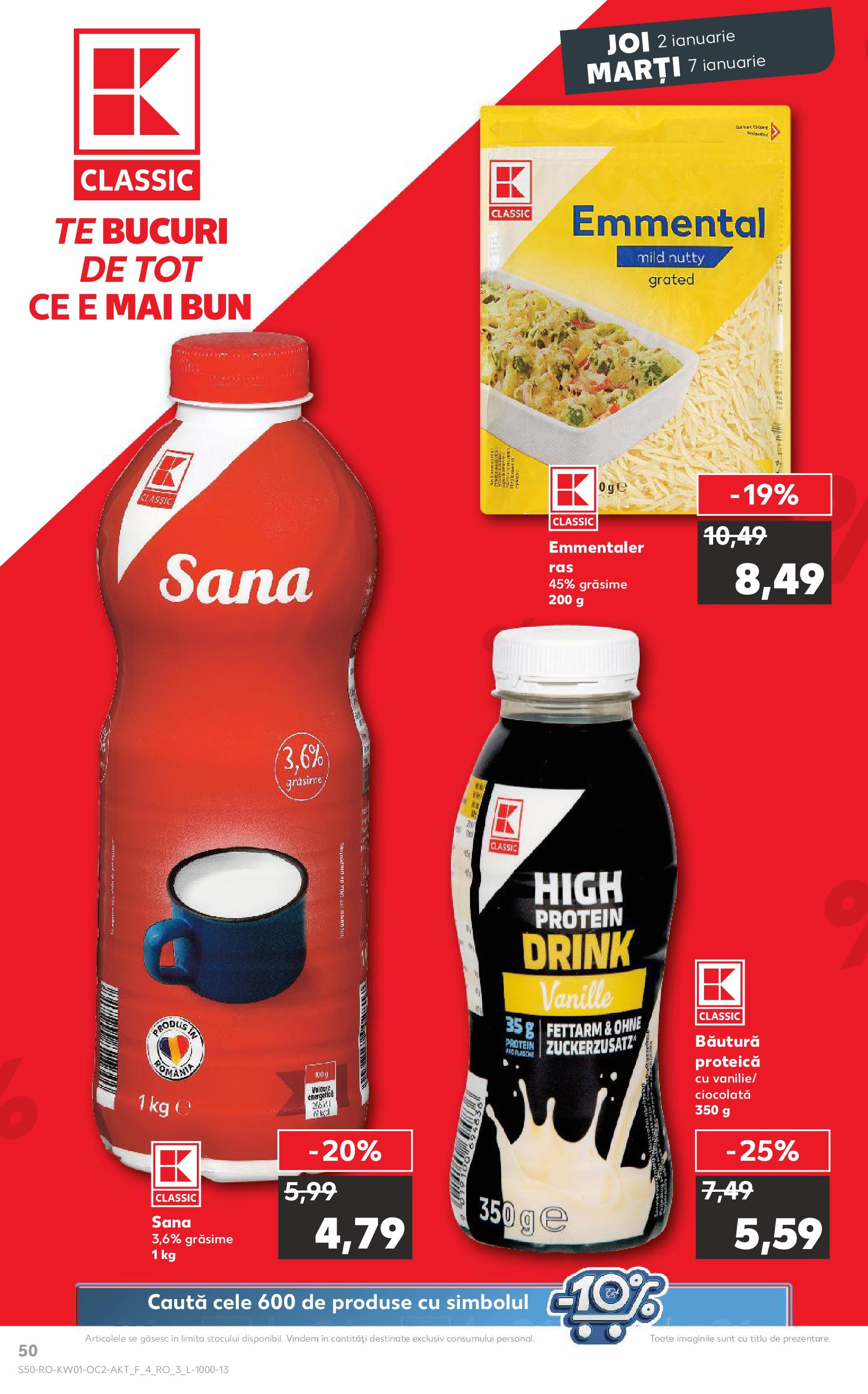 Catalog Kaufland - Bucureşti 02.01.2025 - Revista si Oferta | Pagină: 50 | Produse: Ciocolată