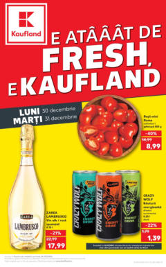 Catalog Kaufland - Sibiu – previzualizare al pliantului de la Kaufland valabil de la 30.12.2024