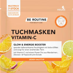 be routine Tuchmasken Vitamin-C Multipack