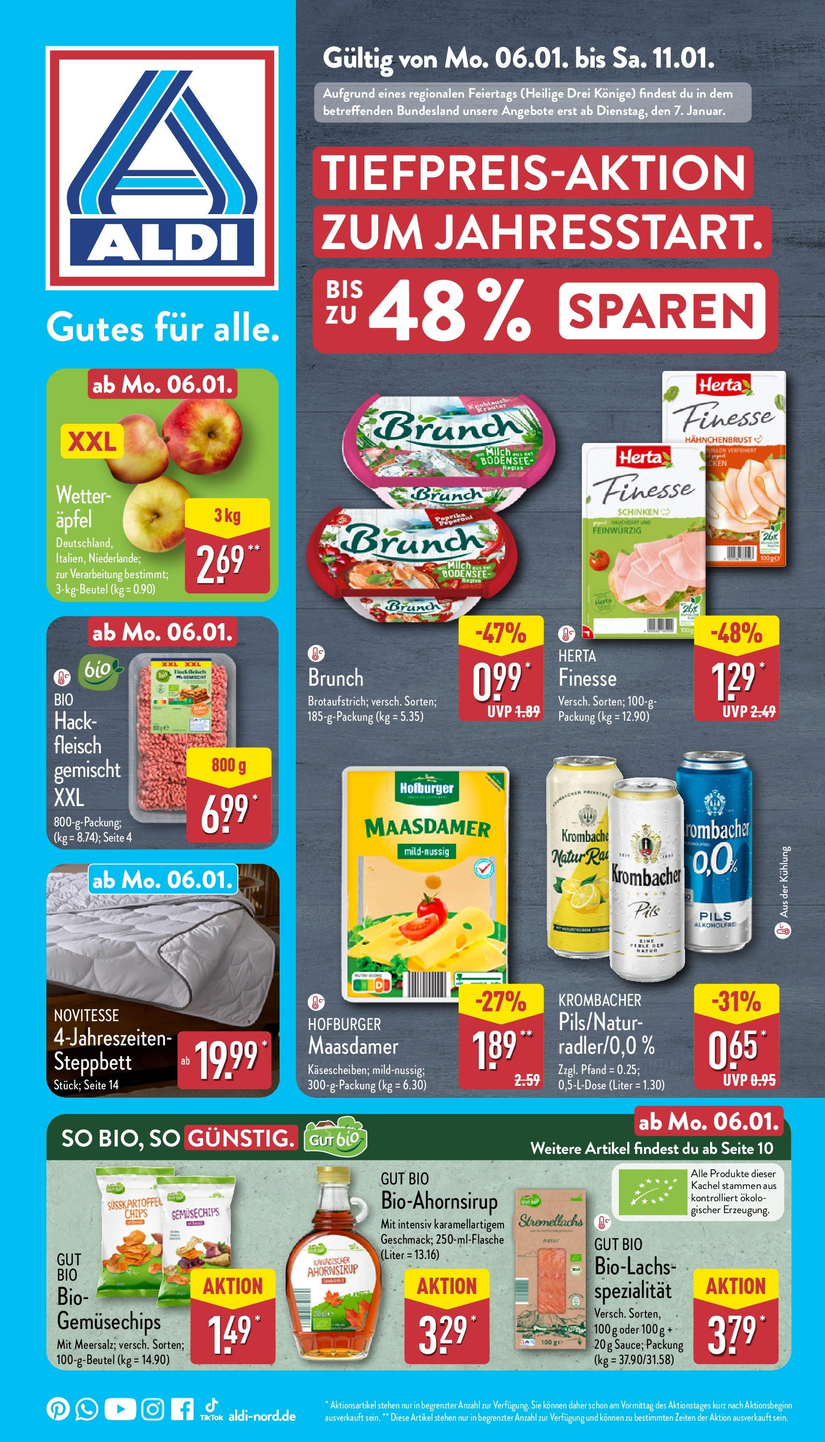 ALDI Nord Prospekte gültig vom 06.01. bis 11.01. ᐉ Online Angebote der