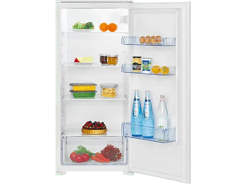 Bomann VSE 7811 Kühlschrank, Schlepptür (E, 1220 mm hoch, Weiß, 199 l)