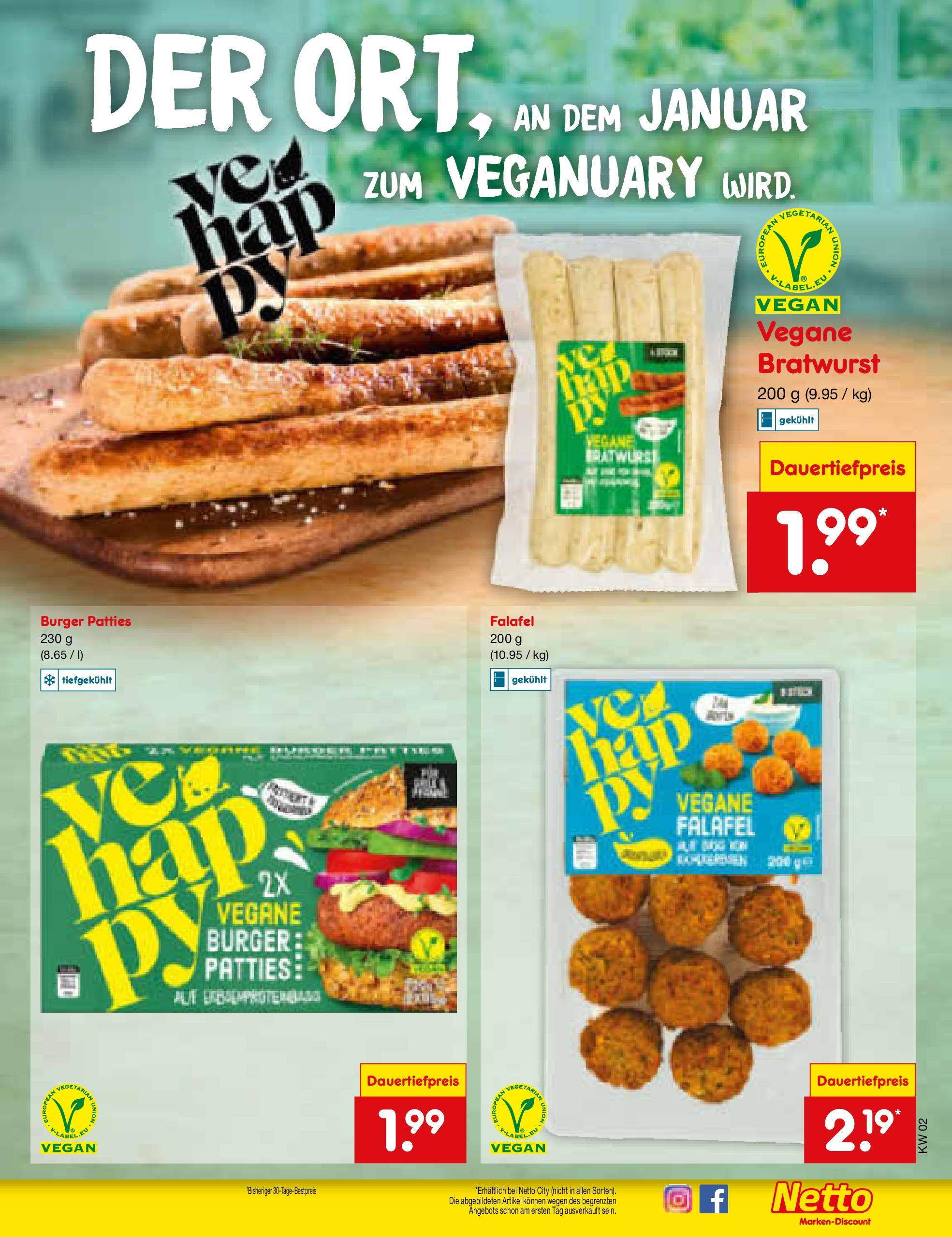 Netto Marken-Discount - Berlin, Corinthstraße 32 (ab 06.01.2025) » Angebote | Seite: 16 | Produkte: Bratwurst, Burger