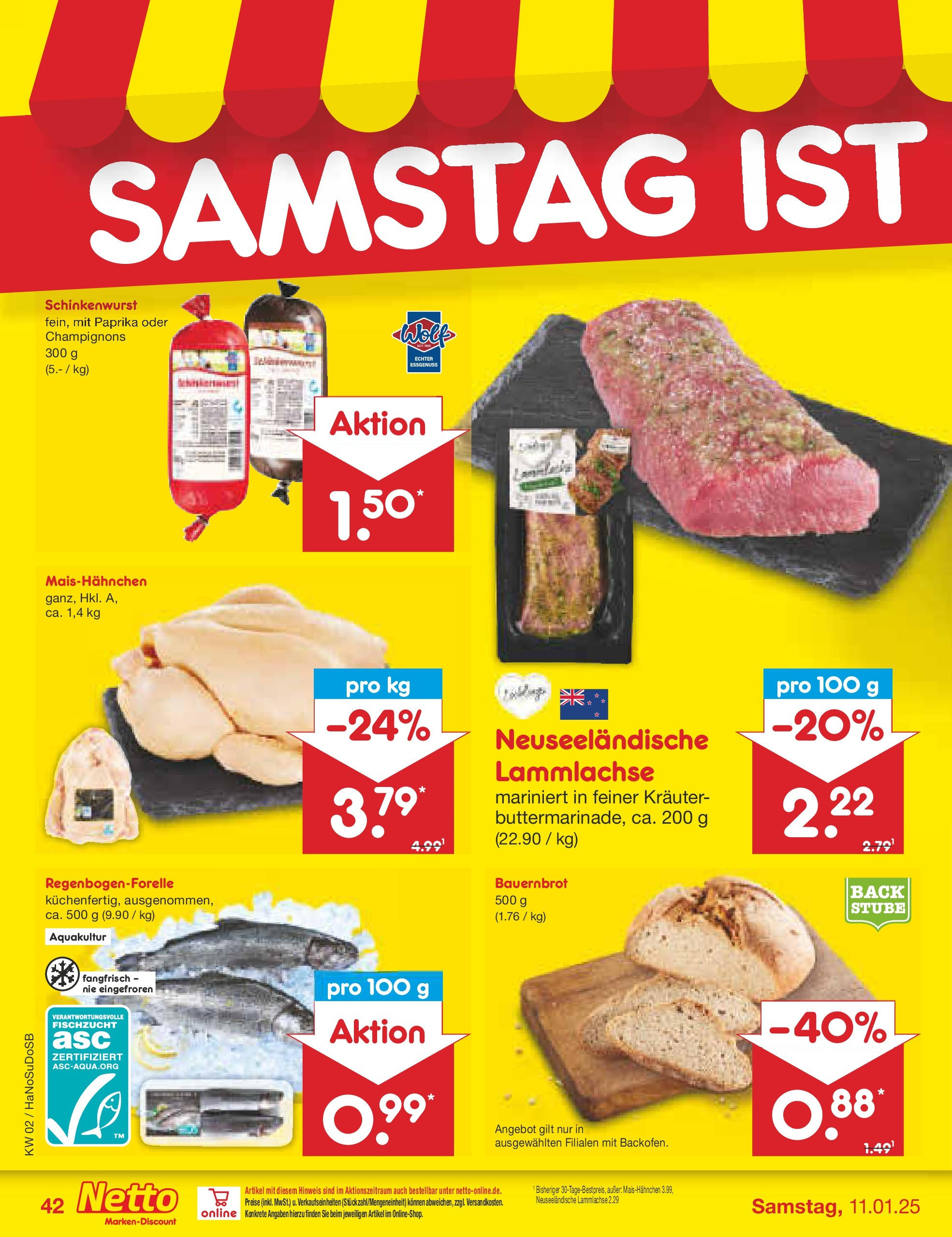 Netto Marken-Discount - Netto: Getränkeangebote (ab 06.01.2025) » Angebote | Seite: 58 | Produkte: Champignons, Paprika