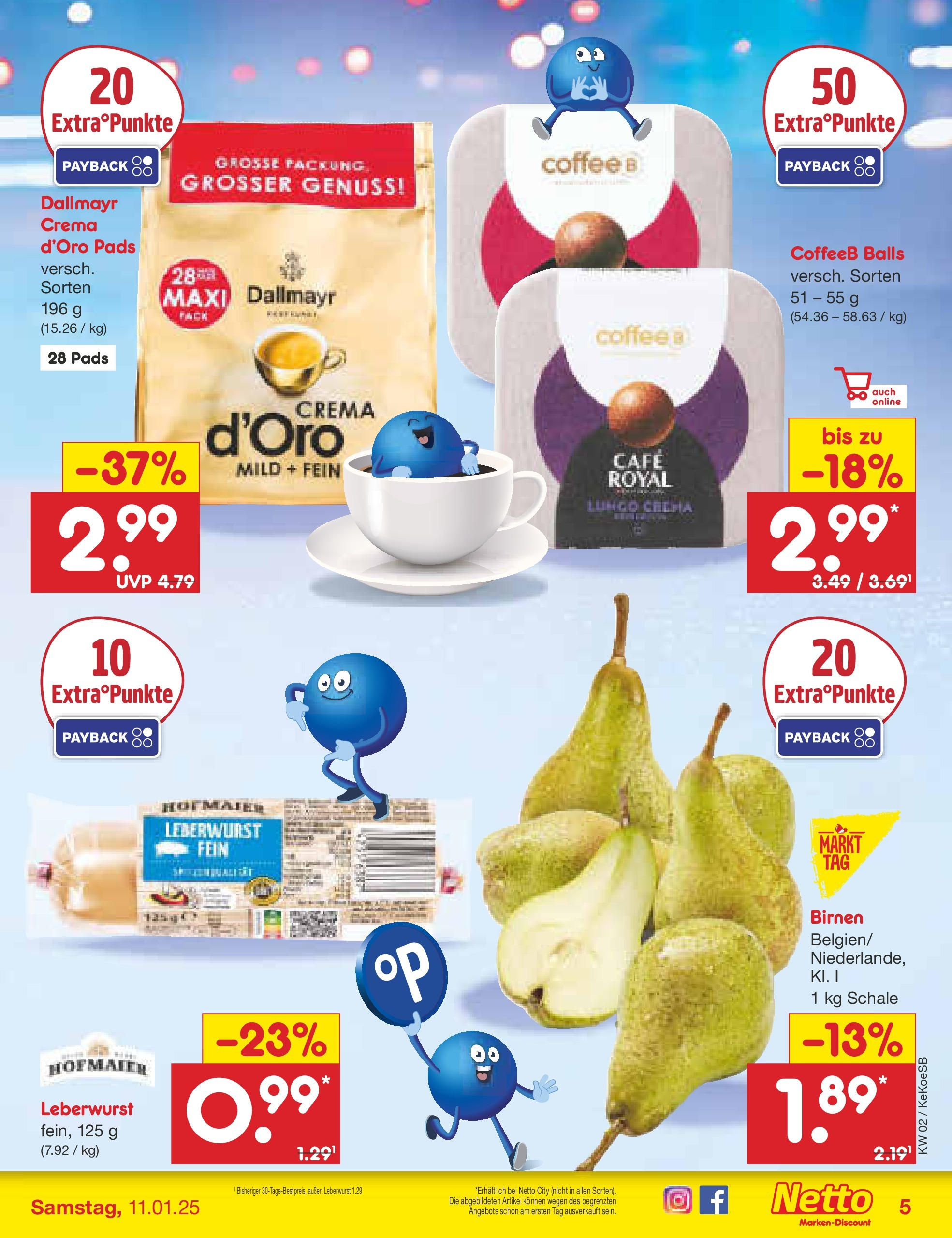 Netto Marken-Discount - Netto: Getränkeangebote (ab 06.01.2025) » Angebote | Seite: 5 | Produkte: Dallmayr