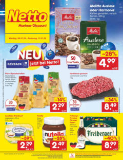 Netto Marken-Discount - Netto: Getränkeangebote gültig ab dem 06.01.2025