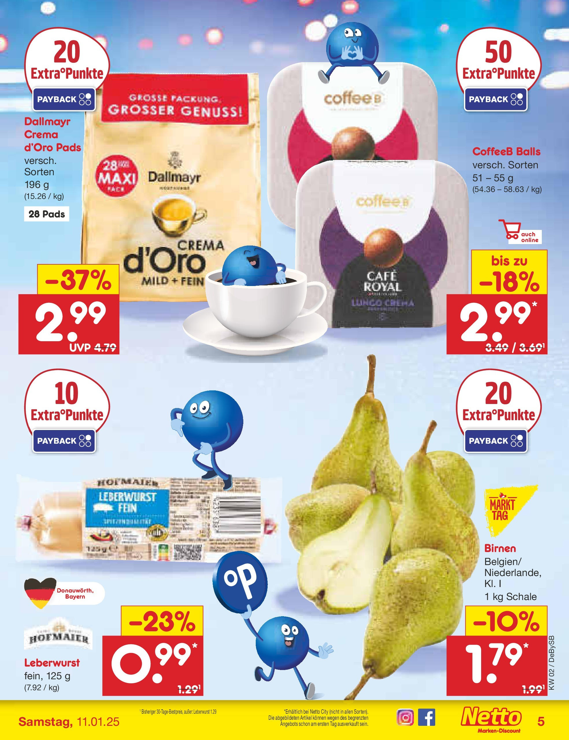 Netto Marken-Discount - Netto: Getränkeangebote (ab 06.01.2025) » Angebote | Seite: 5 | Produkte: Dallmayr