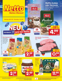 Netto Marken-Discount - Netto: Getränkeangebote gültig ab dem 06.01.2025