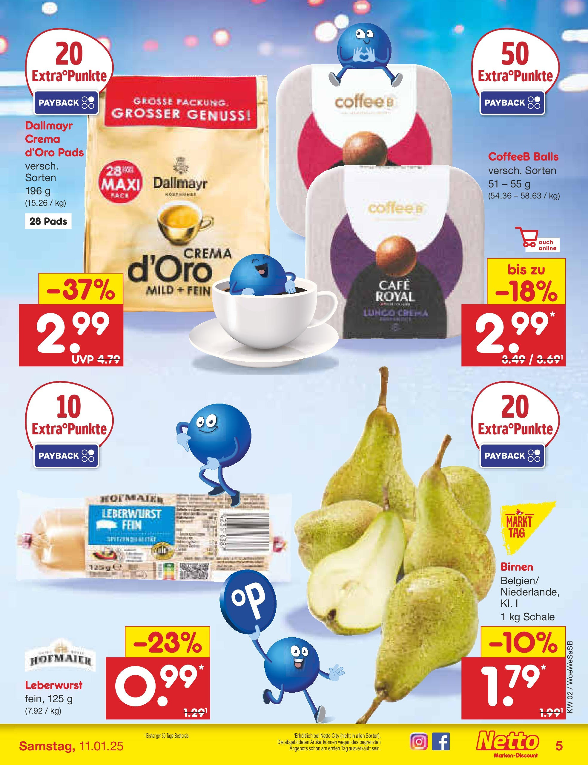 Netto Marken-Discount - Netto: Getränkeangebote (ab 06.01.2025) » Angebote | Seite: 5 | Produkte: Dallmayr