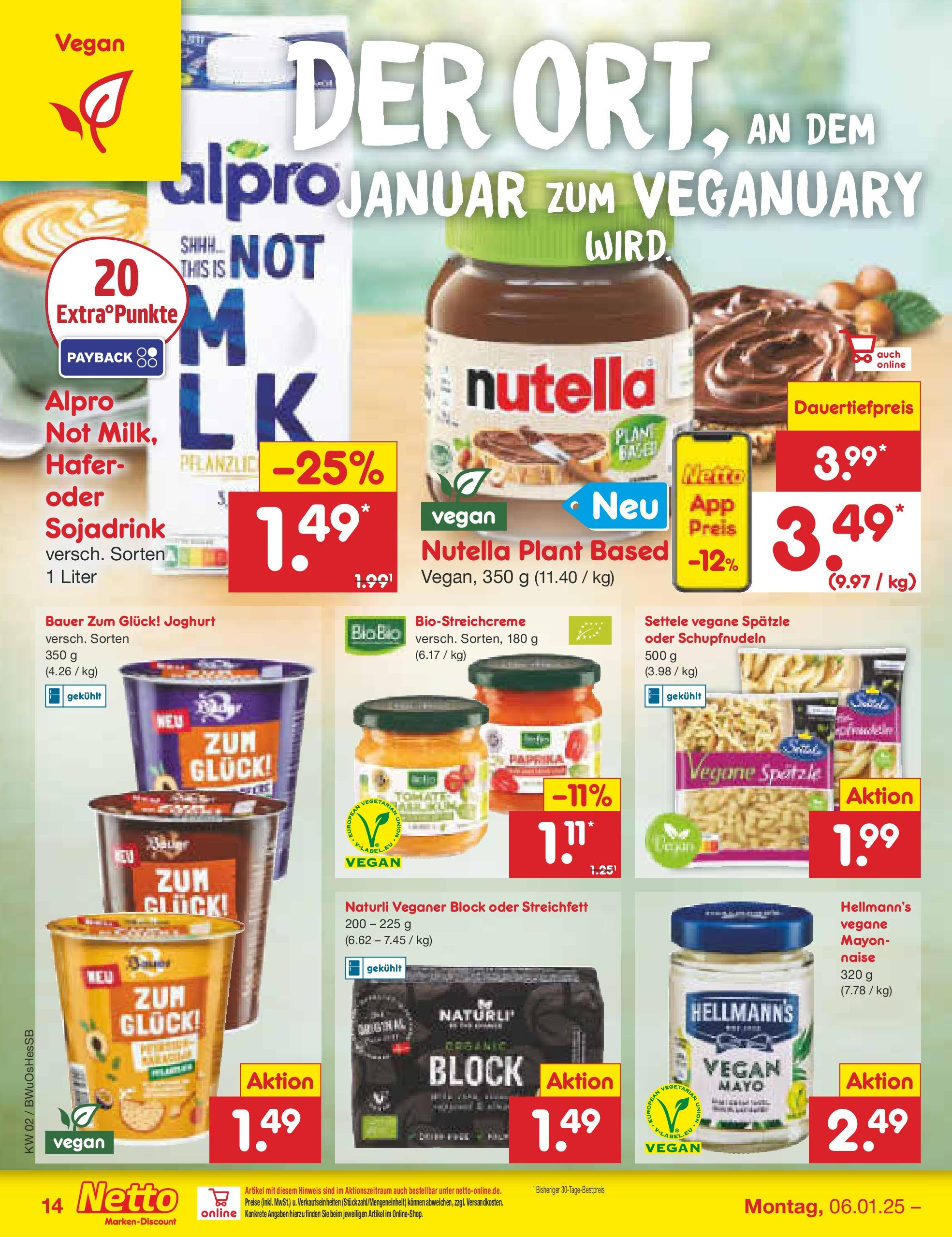 Netto Marken-Discount - Netto: Getränkeangebote (ab 06.01.2025) » Angebote | Seite: 14