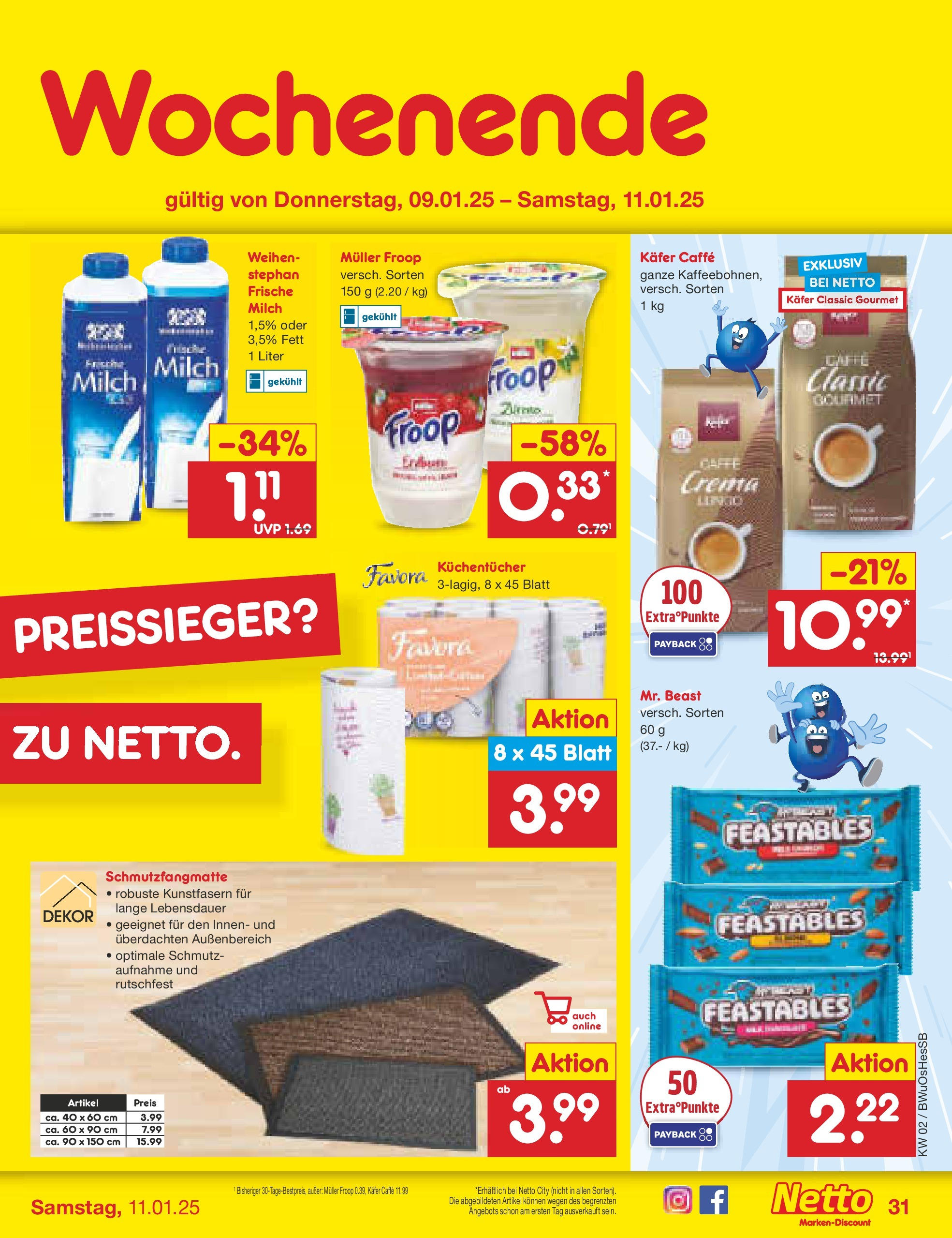 Netto Marken-Discount - Netto: Getränkeangebote (ab 06.01.2025) » Angebote | Seite: 45