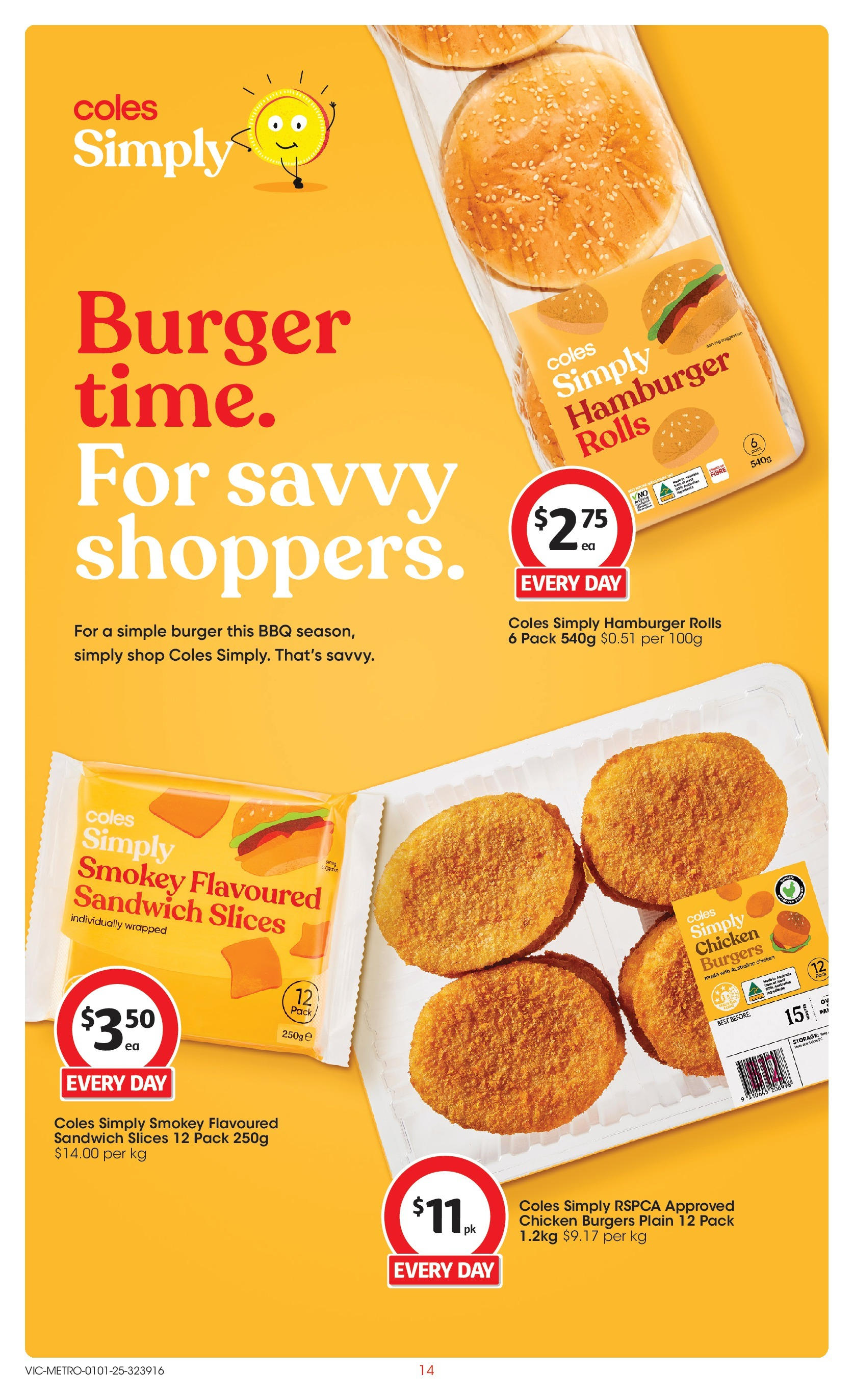 ﻿﻿Coles catalogue valid from 31/12/2024 > Online Australia | Page: 14 | Products: Chicken