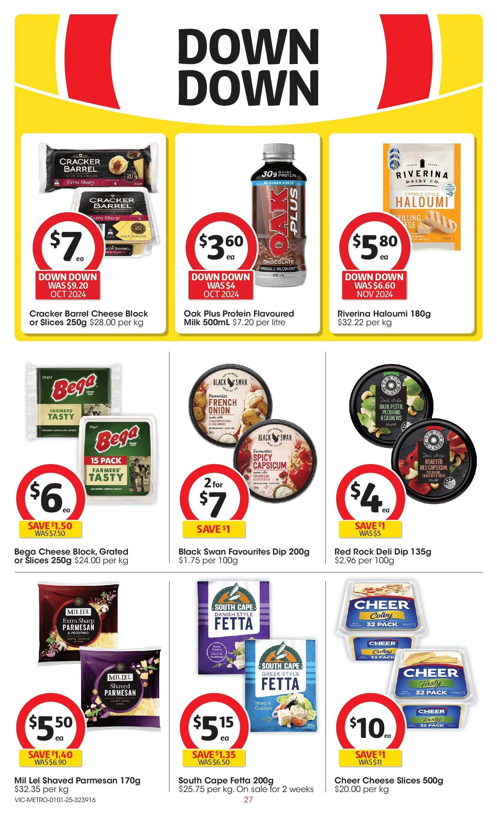 ﻿﻿Coles catalogue valid from 31/12/2024 > Online Australia | Page: 27 | Products: Milk, Chocolate, Sugar, Soup