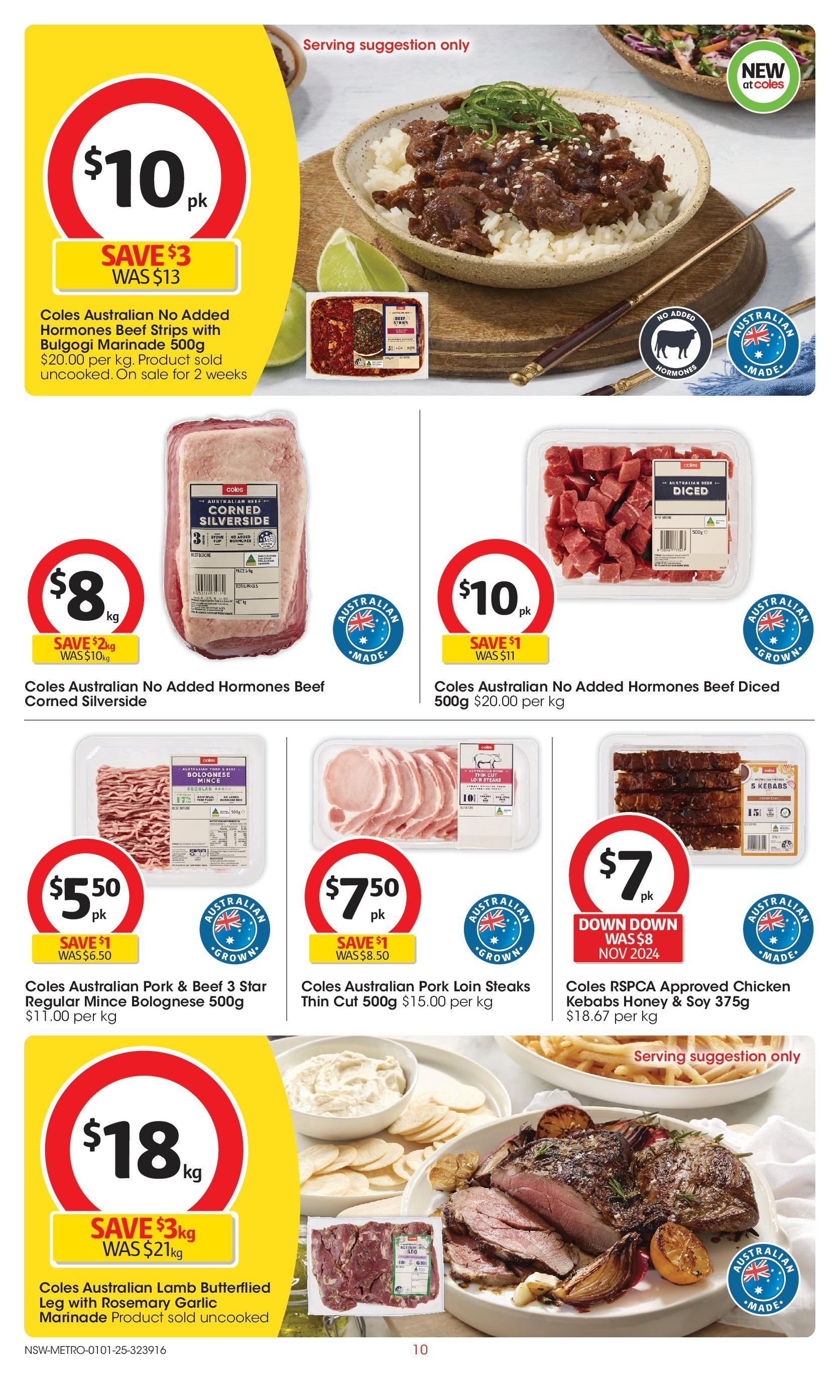 ﻿﻿Coles catalogue valid from 31/12/2024 > Online Australia | Page: 10