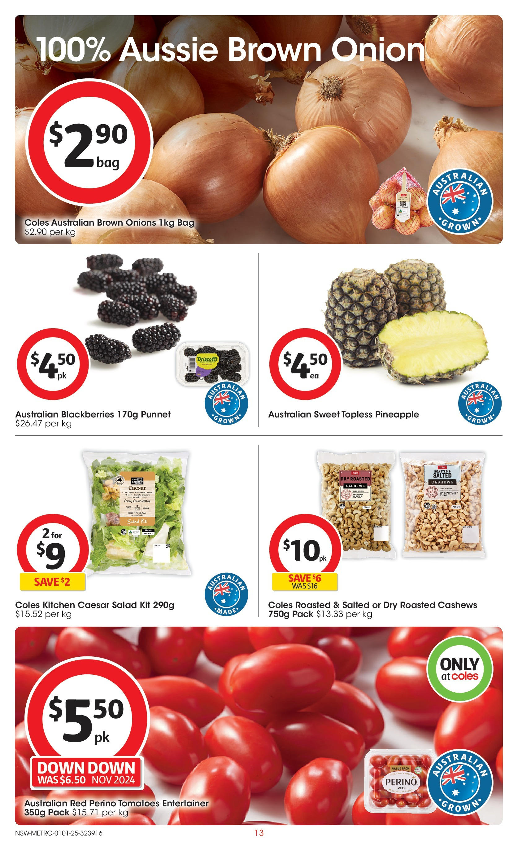 ﻿﻿Coles catalogue valid from 31/12/2024 > Online Australia | Page: 13