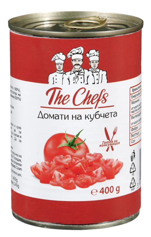 The Chefs Домати на кубчета