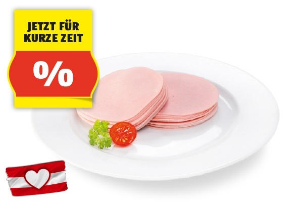 GENUSS 100% AUS ÖSTERREICH Extrawurst Stapel, 2 x 125 g