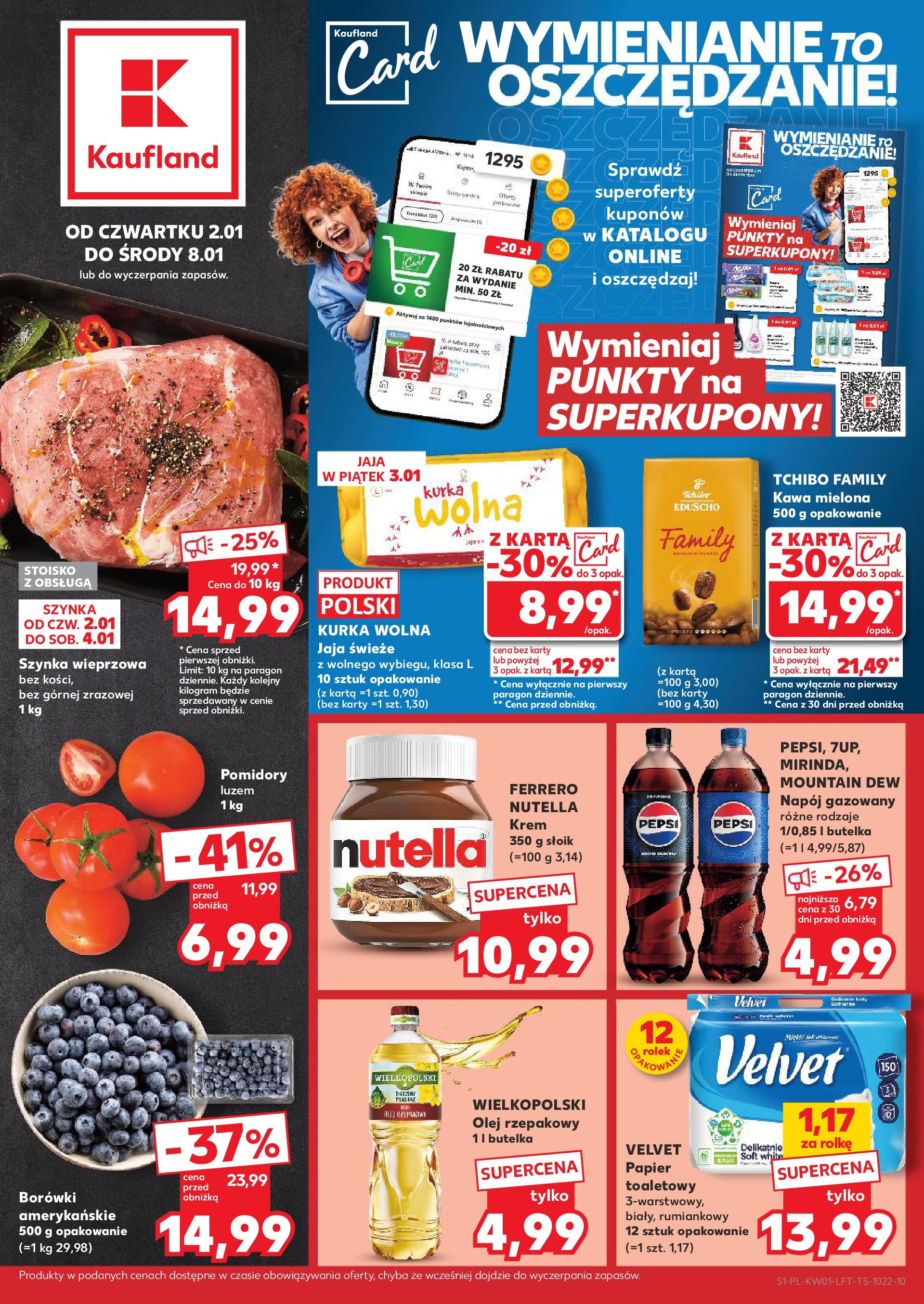 KAUFLAND gazetka promocyjna 02.01.2025 - Promocje - Numer strony 1