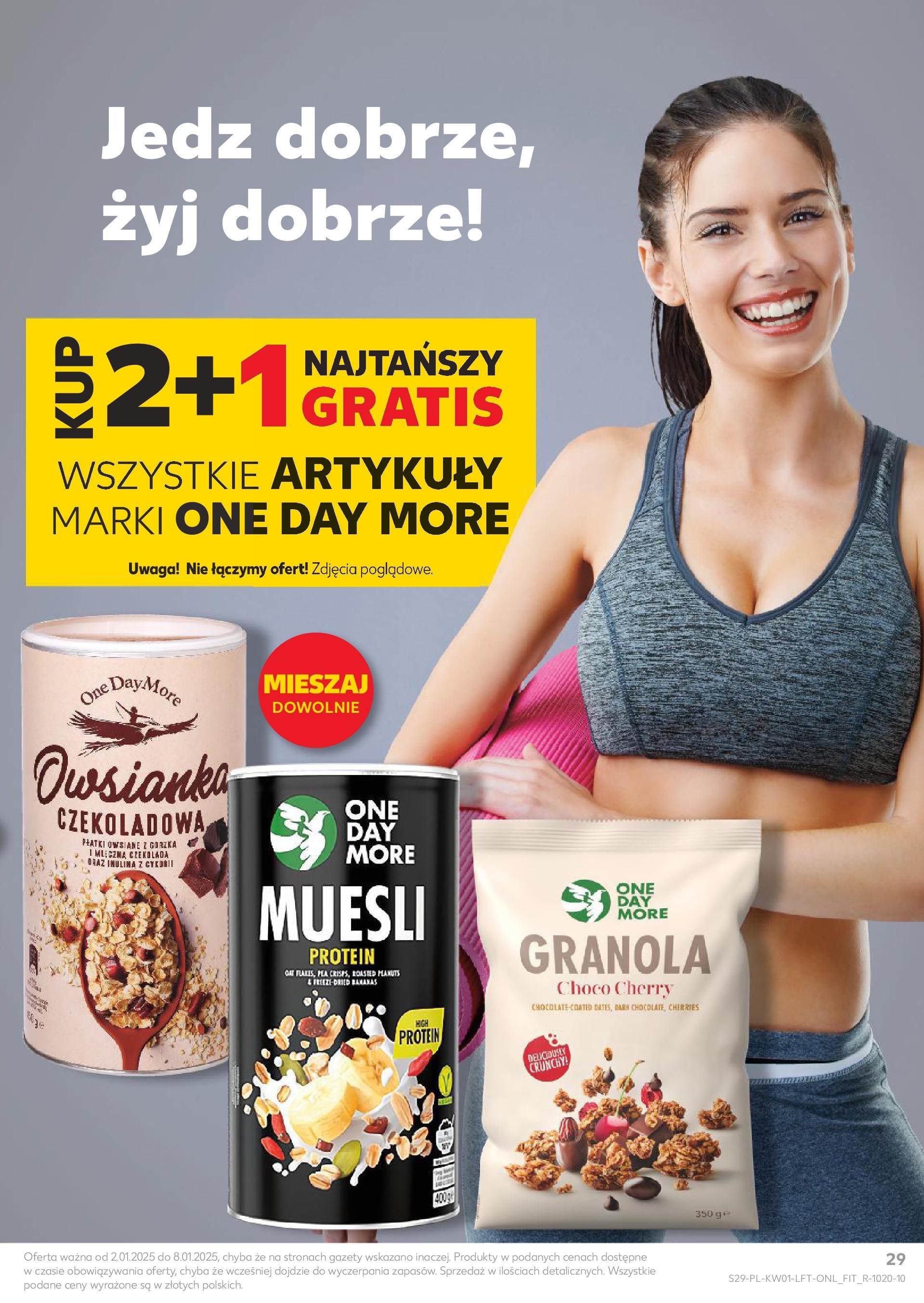 Kaufland gazetka od 02.01.2025 - od jutra PDF | Strona: 29 | Produkty: Czekoladowa, Płatki owsiane, Granola, Czekolada